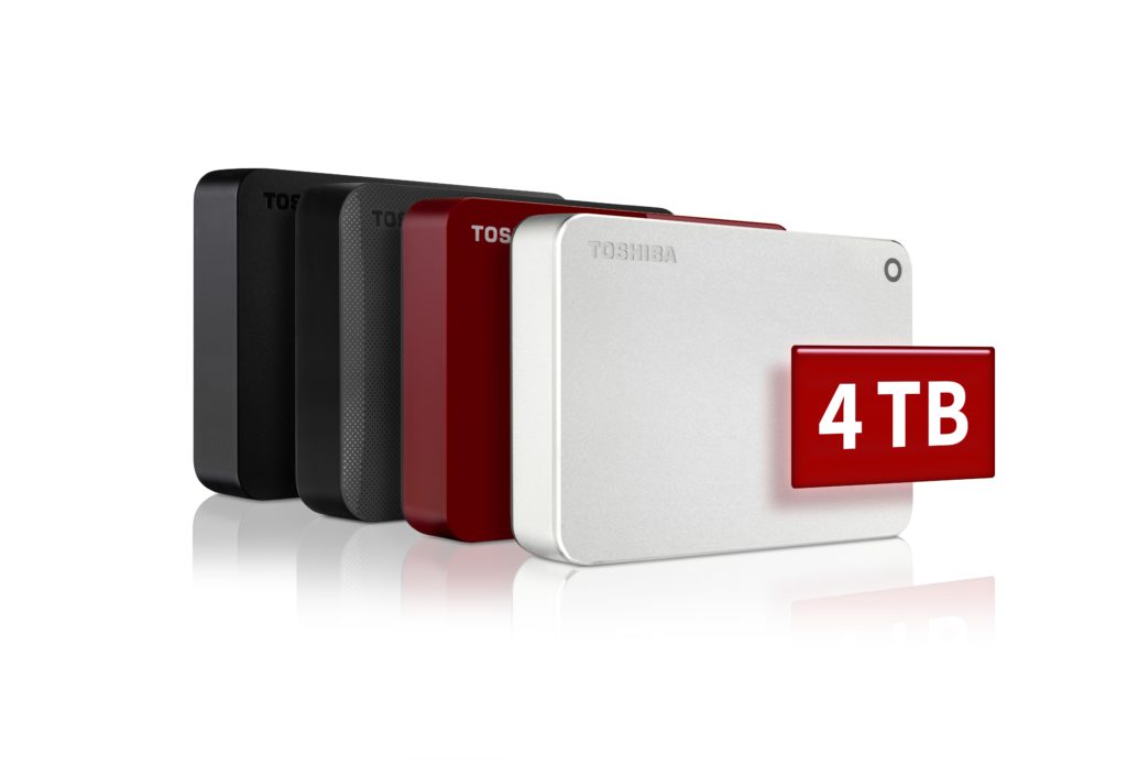 data - and models safe Storage storage reliable 4TB – Portable for CANVIO adds new Toshiba Region Drive Hard Solutions Toshiba personal EMEA