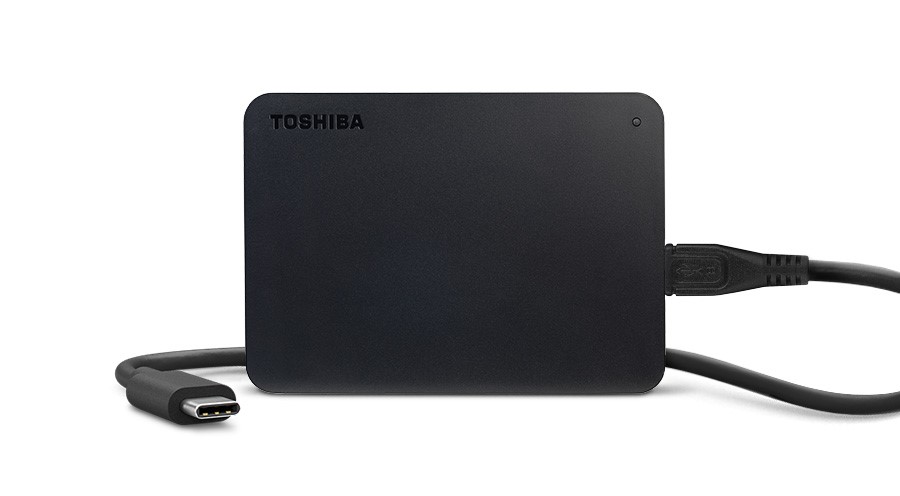 TOSHIBA – Disque dur externe – Canvio Flex – 2To – USB 3.2 / USB-C