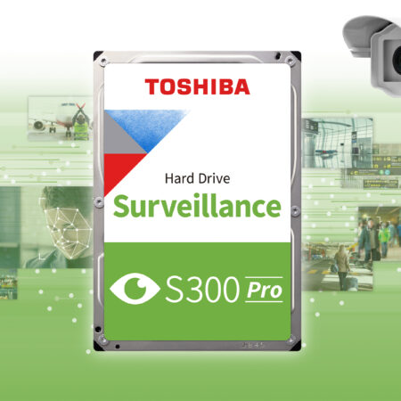 Toshiba’s next-generation S300 Pro Surveillance HDDs for large-scale video surveillance systems